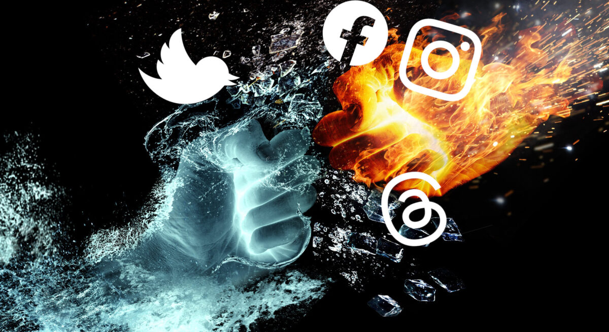 Batalla de redes sociales