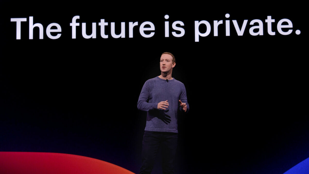 The future is private - Mark Zuckerberg